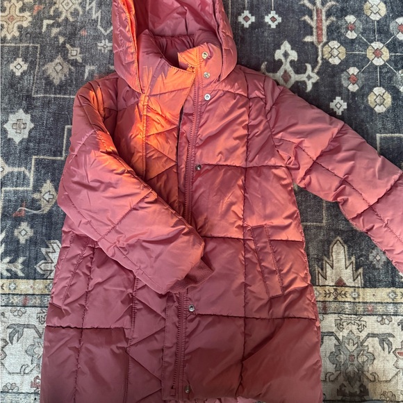 GAP Kids Soft Pink Puffer Jacket - Picture 4 of 7
